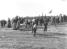 Ladugårdsgärdet, första majdemonstration 1901