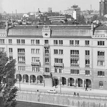 Utsikt från Riksdagshuset mot Rosenbad