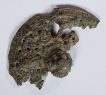 Vikingatida rundspänne i brons