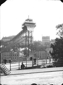 Katarinahissen från Brunnsbacken