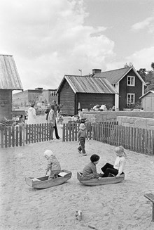 Parkleken i Spånga By