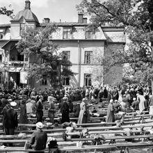 Evangeliska Fosterlands-Stiftelsens missionsinstitut i Johannelund. Årskonferens med 1000 deltagare,
